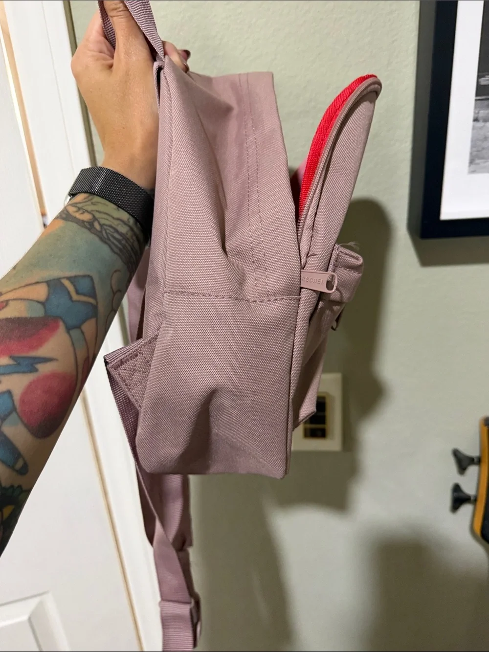 Mini Herschel Supply Company Backpack in Dusty Pink